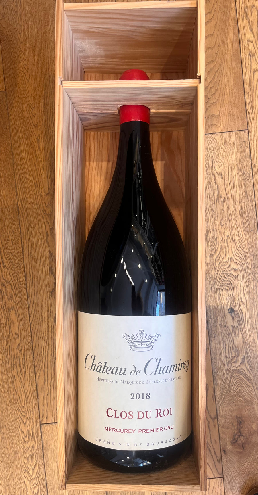 Chateau de Chamirey Mercurey Clos du Roi Premier Cru 2018 Marhusalem, 600 cl