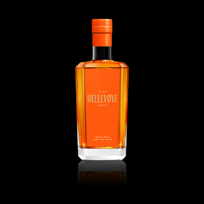 Bellevoye Orange Triple Malt Francais finition Rhum 40% vol, 70 cl