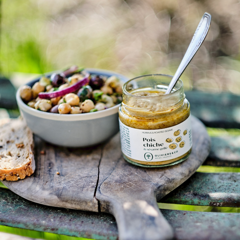 Oiviers & Co Legumière de Pois Chiches & sésame grillé 100 gr