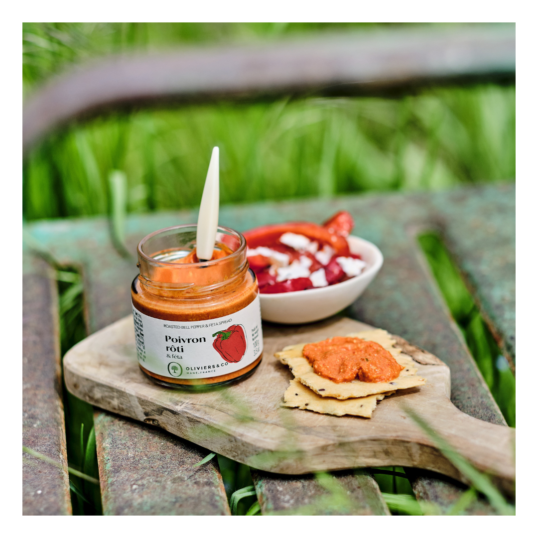 Oliviers & Co Légumière Poivron Rôti & Féta  100 gr