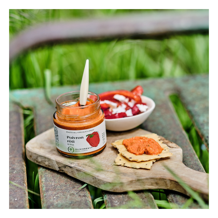 Oliviers & Co Légumière Poivron Rôti & Féta  100 gr