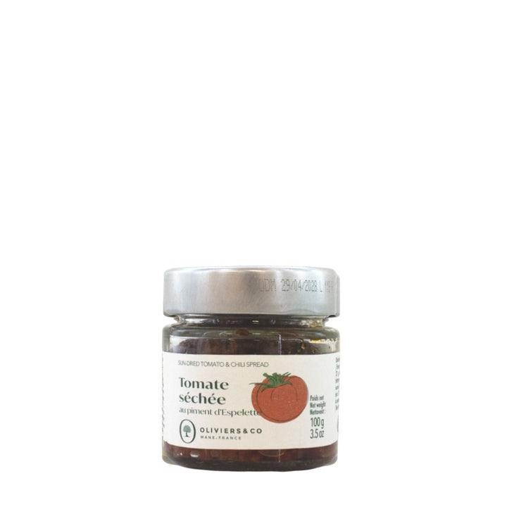 Oliviers & Co Tapenade Tomate séchée au Piment d'Espelette 100 gr