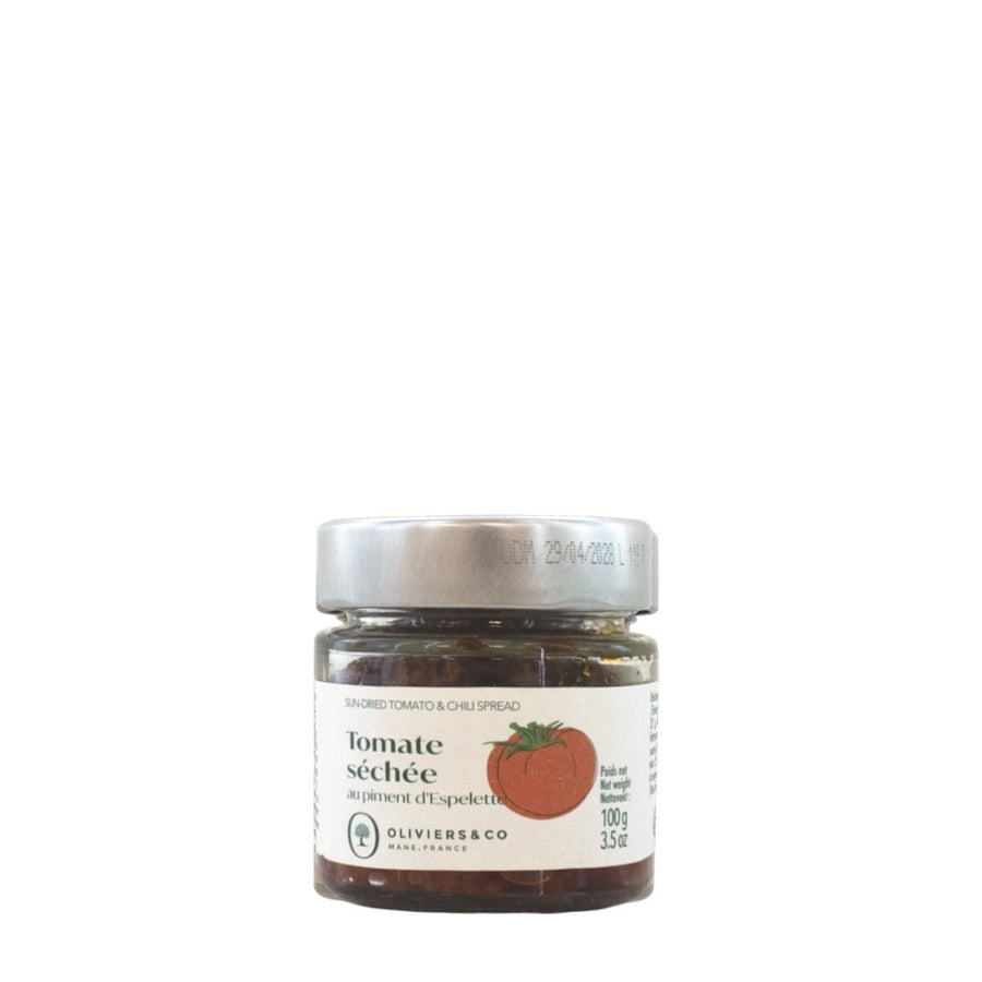 Oliviers & Co Tapenade Tomate séchée au Piment d'Espelette 100 gr