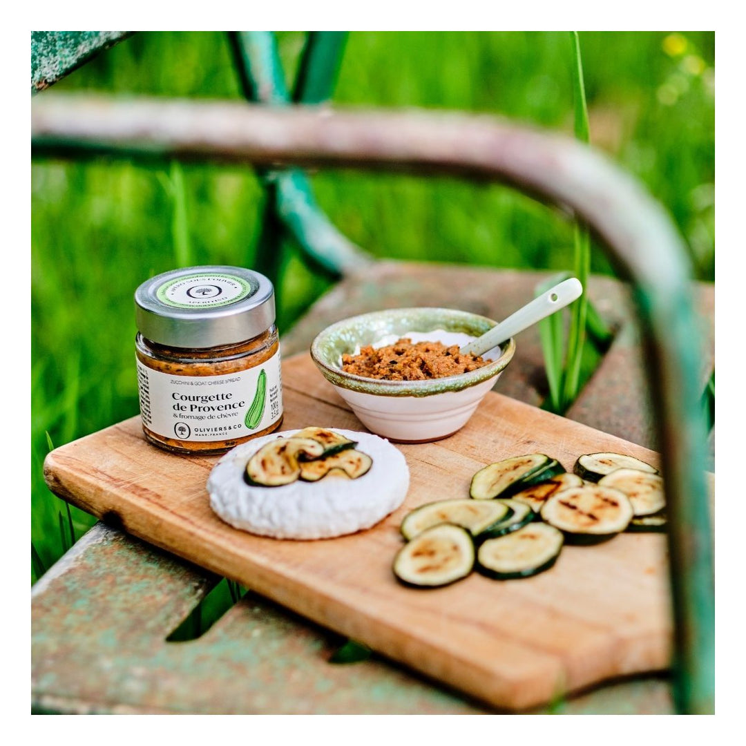 Oliviers & Co Tapenade de Courgette de Provence au fromage de chèvre 100 gr