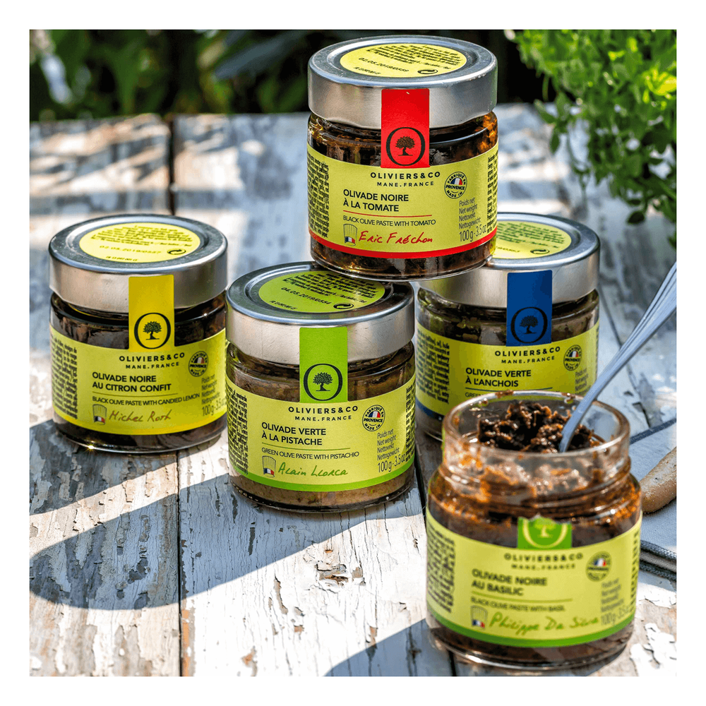 Oliviers & Co Olivade Noire à la Tomate Séchée signée Jean André Charial 100 gr