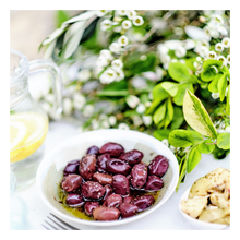 Charger l'image dans la galerie, Oliviers &amp; Co Olives Noires Kalamata origan 150 gr