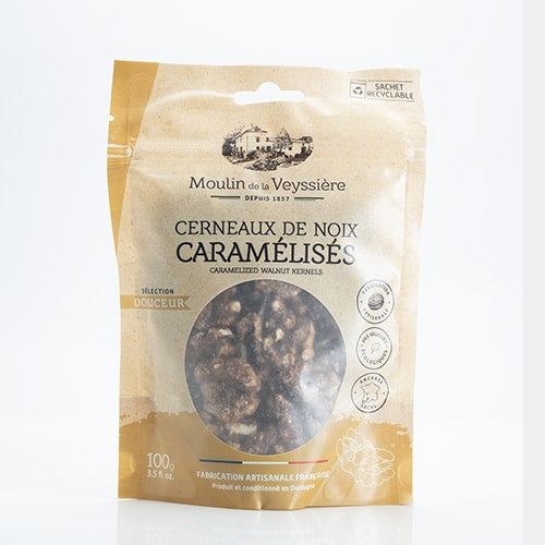 Cerneaux de noix caramélisées, Moulin de la Veyssière, 100 gr
