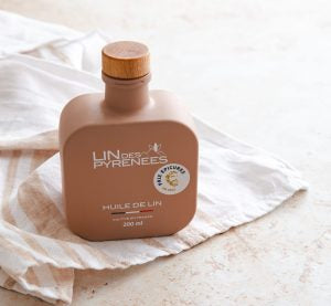 Lin des Pyrenées Huile Vierge de Lin 200 ml