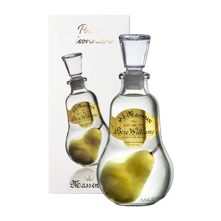 Distillerie G. E. Massenez Poire Prisonnière, Eau de vie de Poire Williams 40% vol, 70 cl