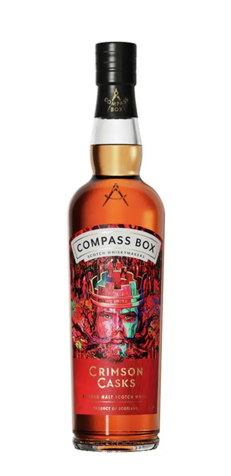 Compass Box Crimson Casks Blended Malt Scotch Whisky 46% vol, 70 cl