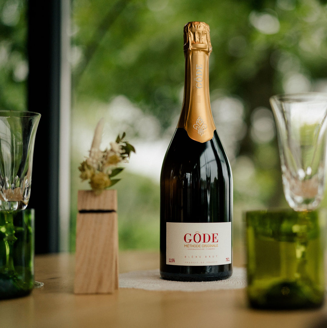 Gôde bière méthode traditionnelle 11.5 vol alc, 75 cl