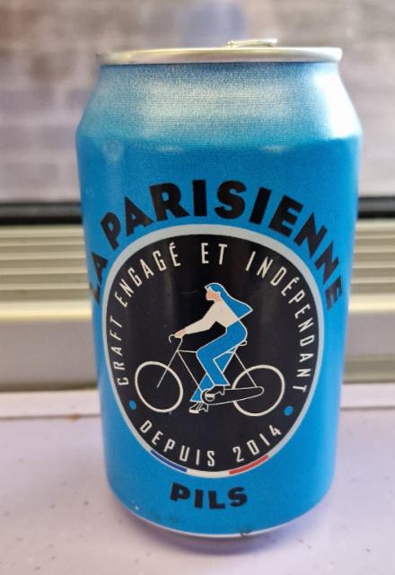La Parisienne bière PILS canette, 33 cl