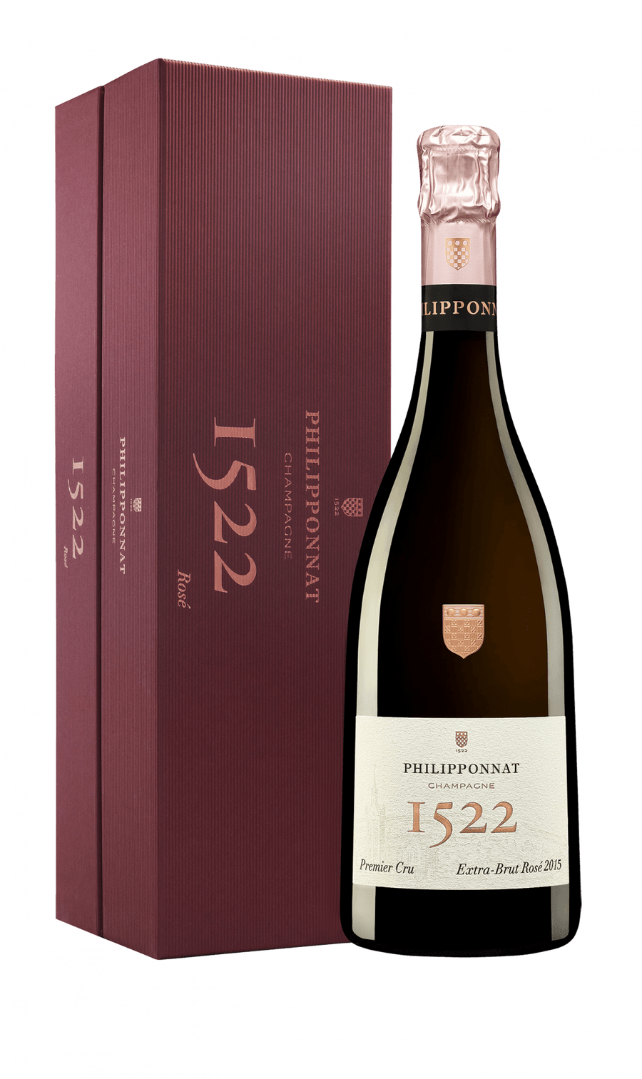 Champagne Philipponnat Cuvée 1522 Rosé Extra Brut 2014, 75 cl