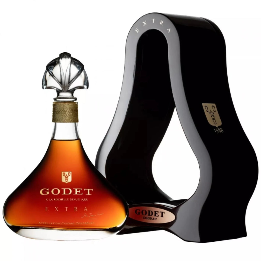 Cognac Godet Extra Hors d'Age en étui Favorite, 40%, 70 cl