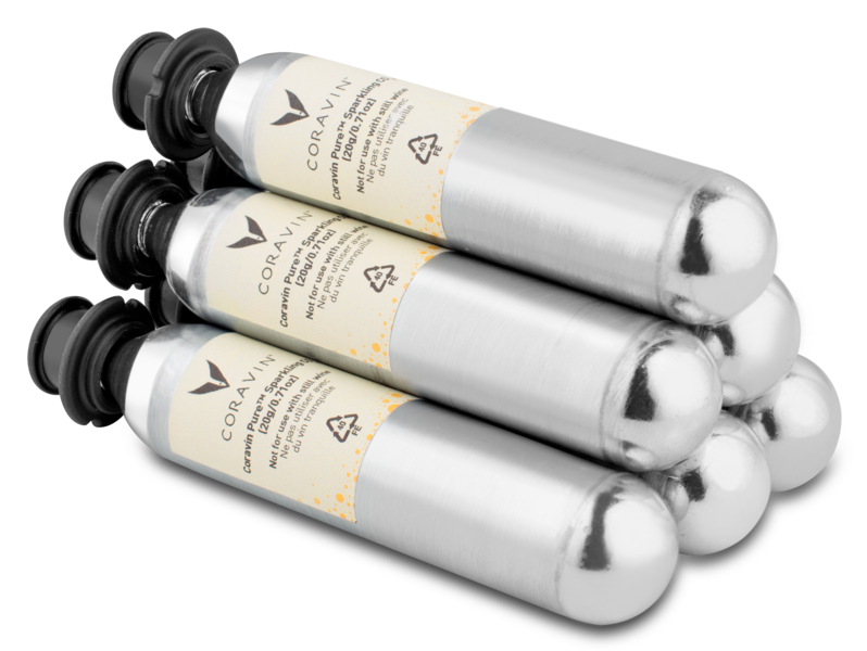 Capsules de CO2 Pure® Coravin Sparkling®, set de 6 pièces