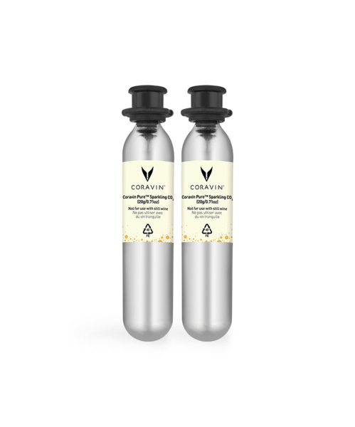 Capsules de CO2 Pure® Coravin Sparkling®, set de 6 pièces