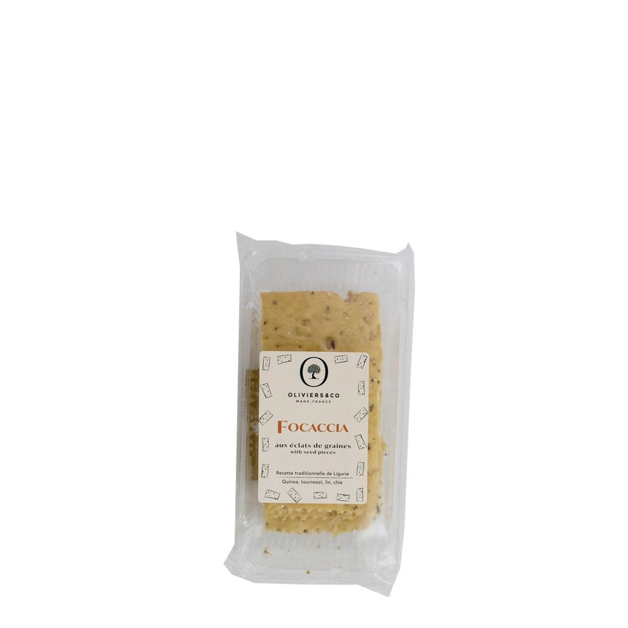 Oliviers & Co Focaccia aux éclats de graines, 120 gr
