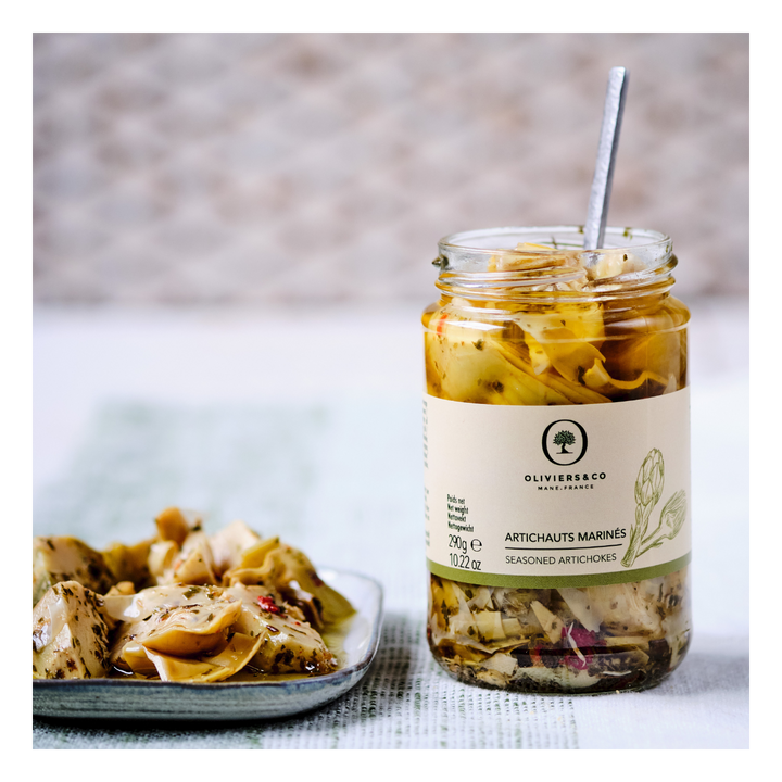 Oliviers & Co Artichauts marinés, 290 gr