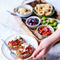 Oliviers & Co Ciappine aux olives noires, 120 gr