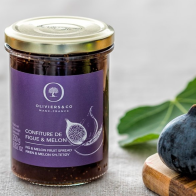 Oliviers & Co Confiture figue et melon, 250 gr
