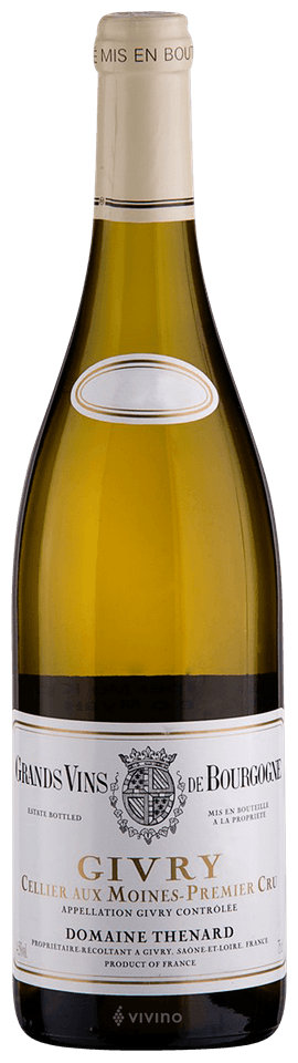 Domaine Thénard Givry Blanc Premier Cru Clos du Cellier aux Moines 2022, 75 cl