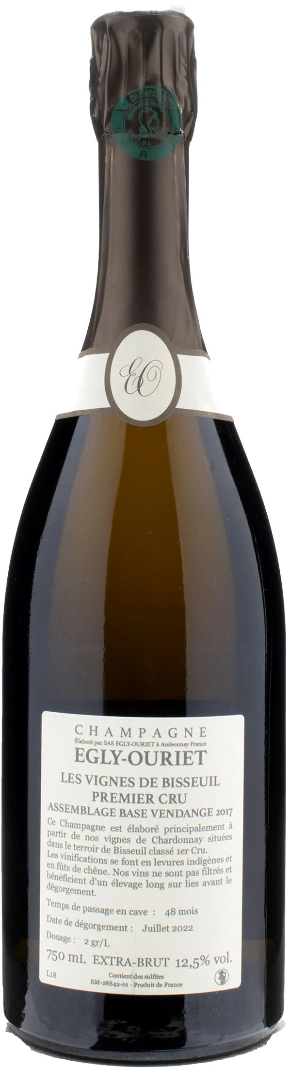 Champagne  Egly-Ouriet Premier Cru "Les Vignes de Bisseuil" Extra Brut, 75 cl