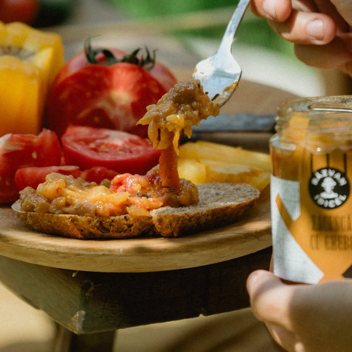 Răzvan Idicel Zacuscă aux cêpes au chaudron, 350 gr