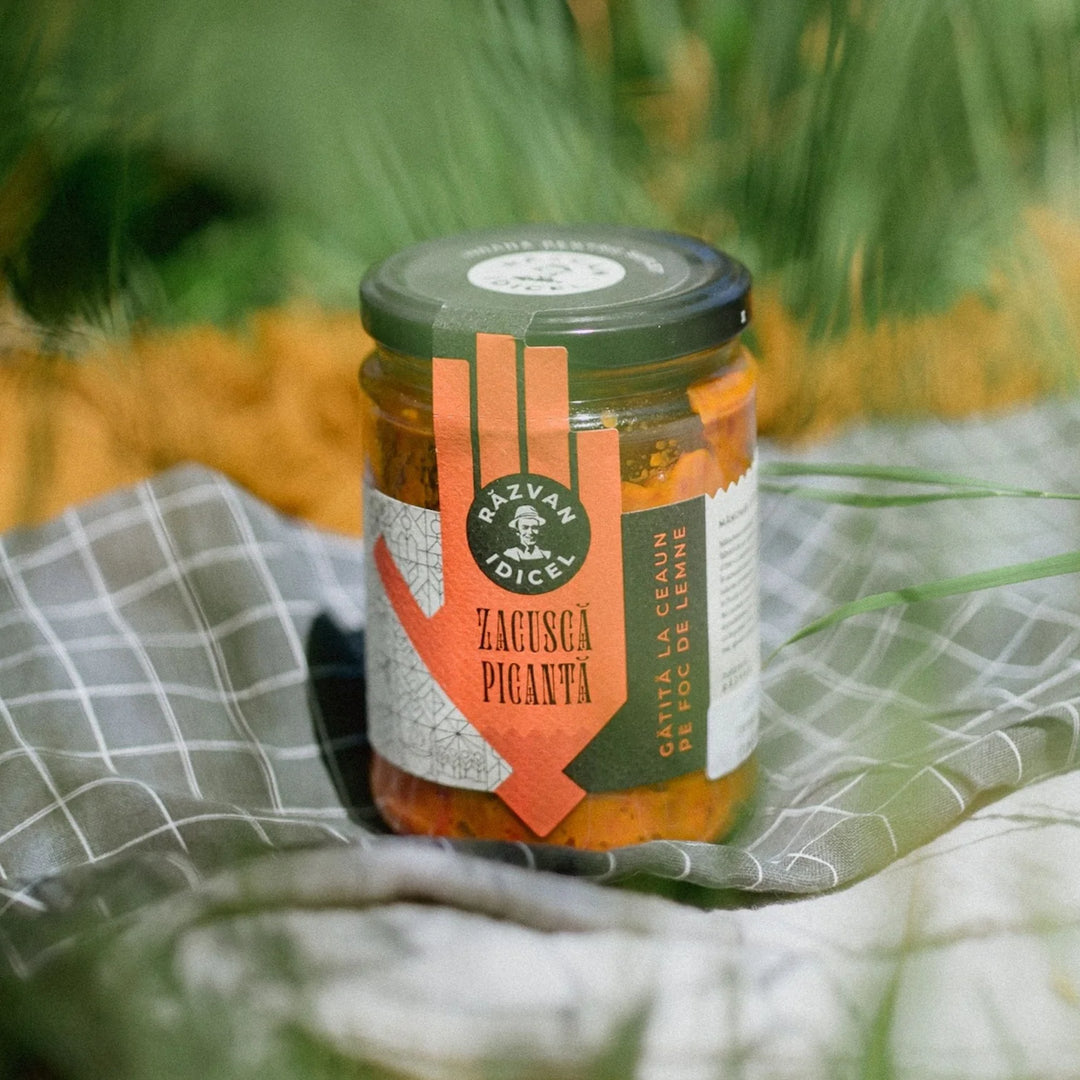 Răzvan Idicel Zacuscă picante au chaudron, 350 gr
