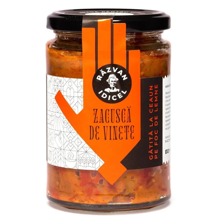 Răzvan Idicel Zacuscă d'aubergines au chaudron, 350 gr