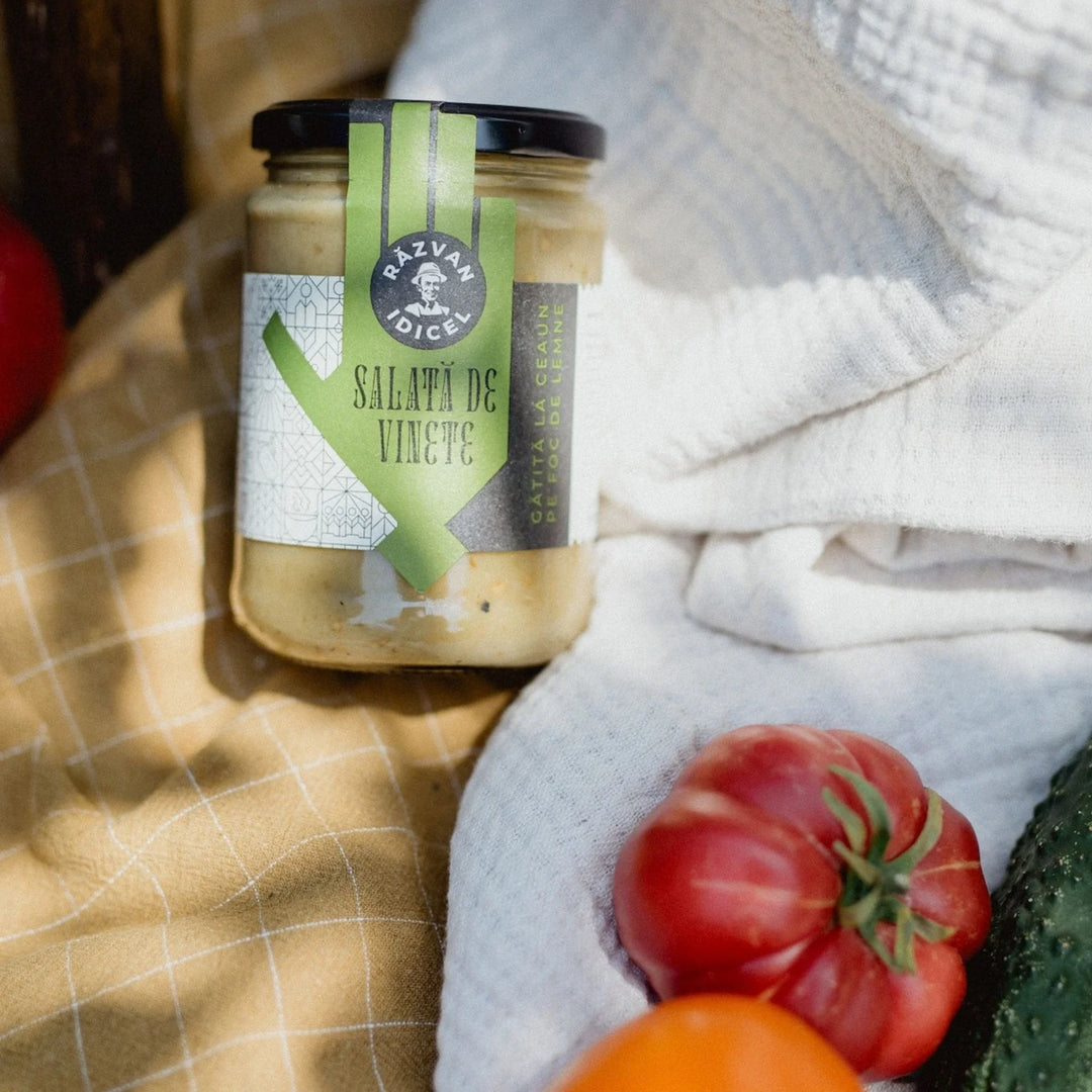 Răzvan Idicel Caviar d'Aubergines au chaudron - salata de vinete, 350 gr