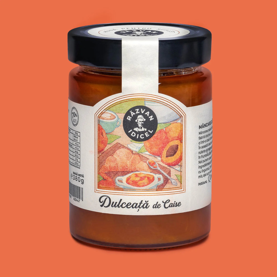 Răzvan Idicel Confiture d'Abricots au chaudron, 350 gr