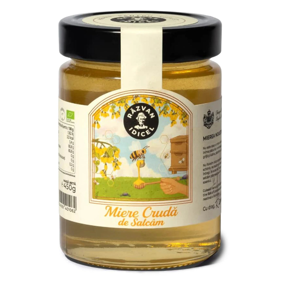 Răzvan Idicel Miel d'Accacia BIO, 350 gr
