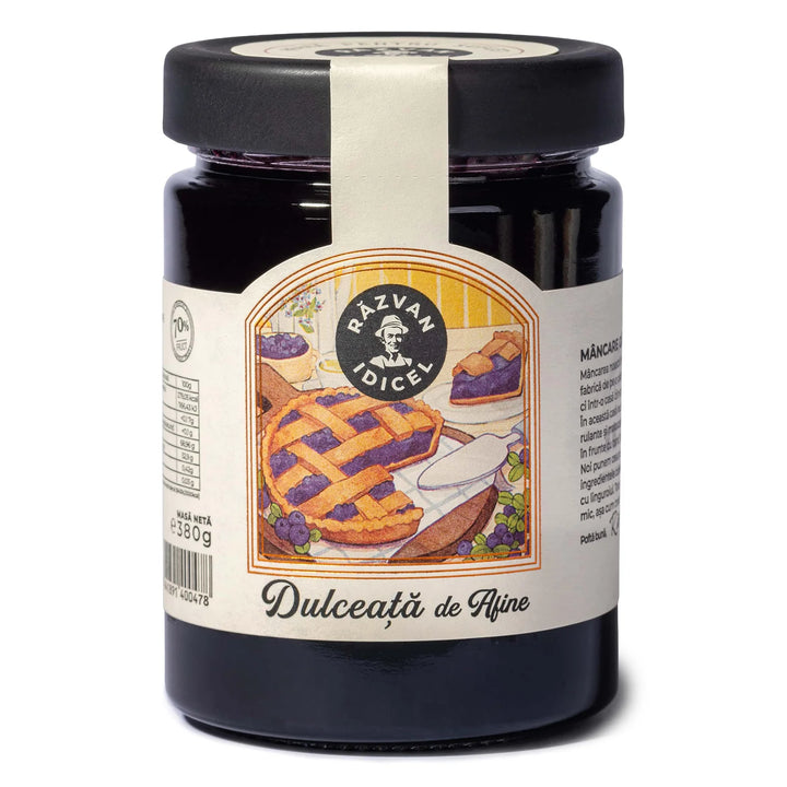 Răzvan Idicel Confiture de Myrtilles au chaudron, 350 gr