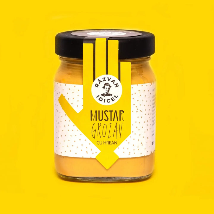 Răzvan Idicel Moutarde au Raifort de Roumanie, 310 gr