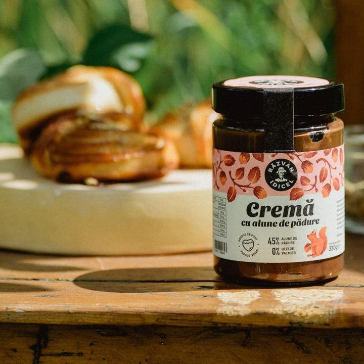 Răzvan Idicel Crème de Noisettes au Cacao, 330 gr