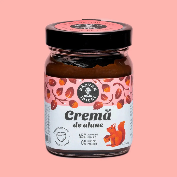 Răzvan Idicel Crème de Noisettes au Cacao, 330 gr