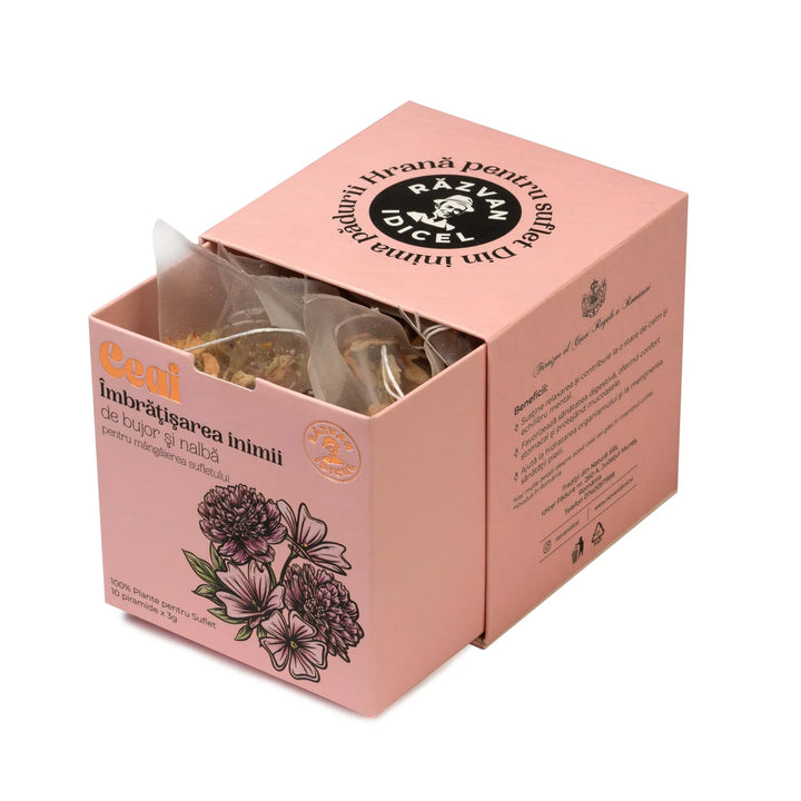 Razvan Idicel Infusion "L'Accolade du coeur" - pivoine et fleur de mauve - 10 sachets x 2,5 gr 