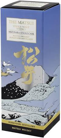 Kurayoshi The Matsui Mizunara Single Cask Single Malt Japaneese Whisky 48%, édition limitée, 70 cl
