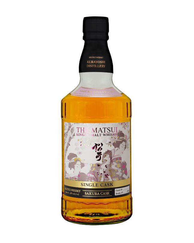 Kurayoshi The Matsui Sakura Single Cask Single Malt Japanese Whisky 48%, édition limitée, 70 cl