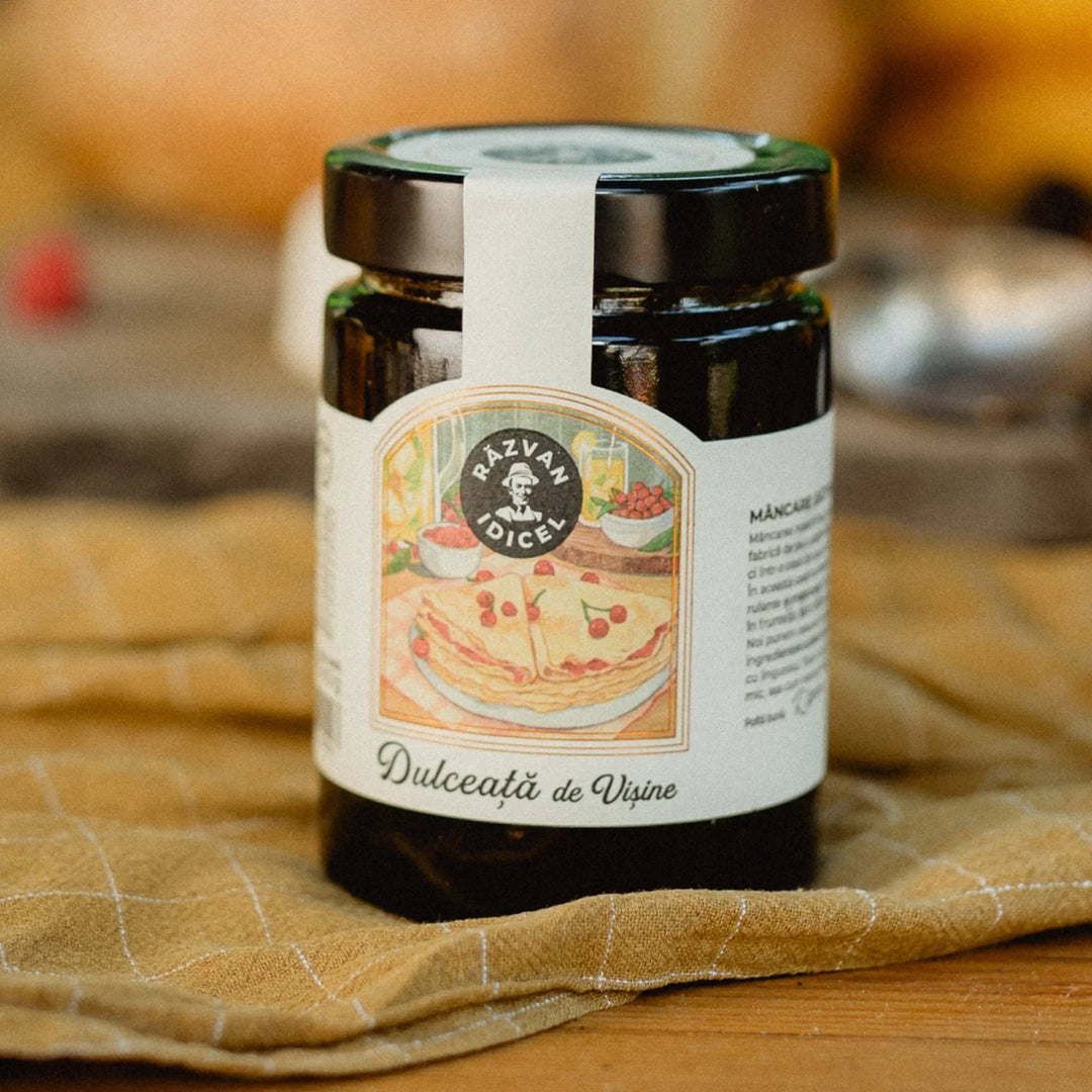 Răzvan Idicel Confiture de Griottes au chaudron, 350 gr