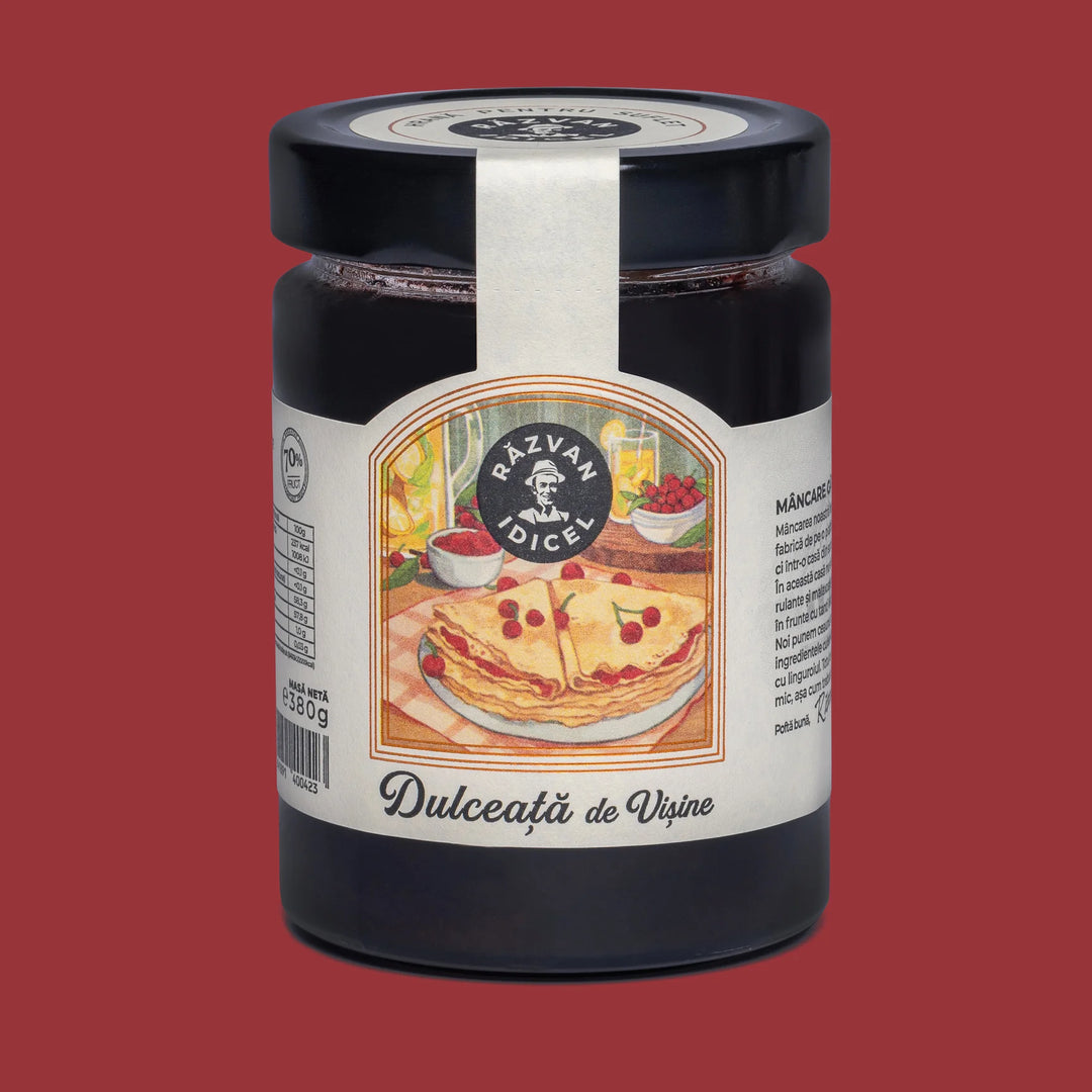 Răzvan Idicel Confiture de Griottes au chaudron, 350 gr