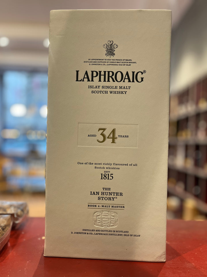 Laphroaig 34YO Ian Hunter Collection Book 4 2022 Single Islay Malt Whisky 46.2%, 70 cl