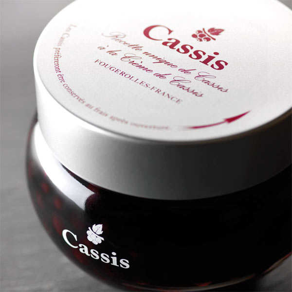 Cassis Peureux a la creme de cassis, 35 cl