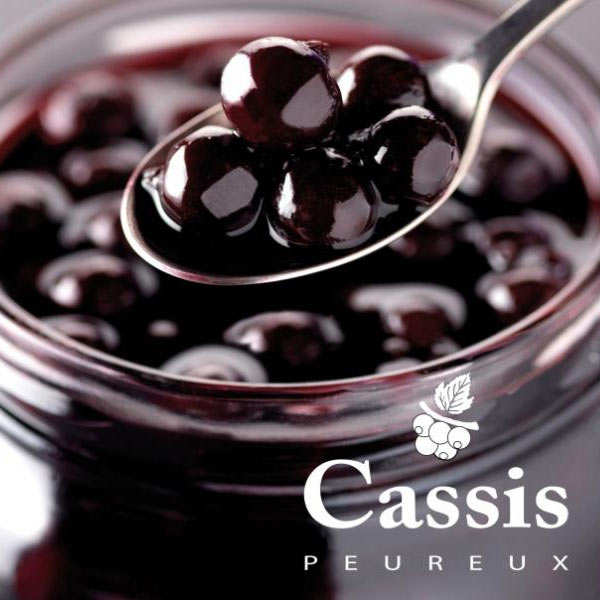 Cassis Peureux a la creme de cassis, 35 cl