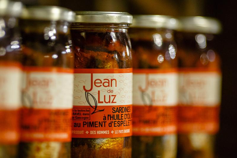 Sardines à l'huile d'olive et au piment d'Espelette, 270 gr