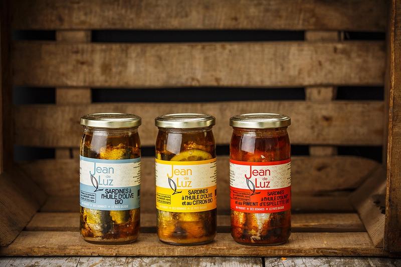 Sardines à l'huile d'olive et au piment d'Espelette, 270 gr