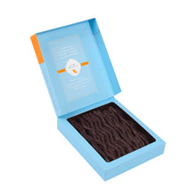 Charger l'image dans la galerie, Mademoiselle de Margaux Sarments du Médoc Chocolat Noir Orange, 125 gr