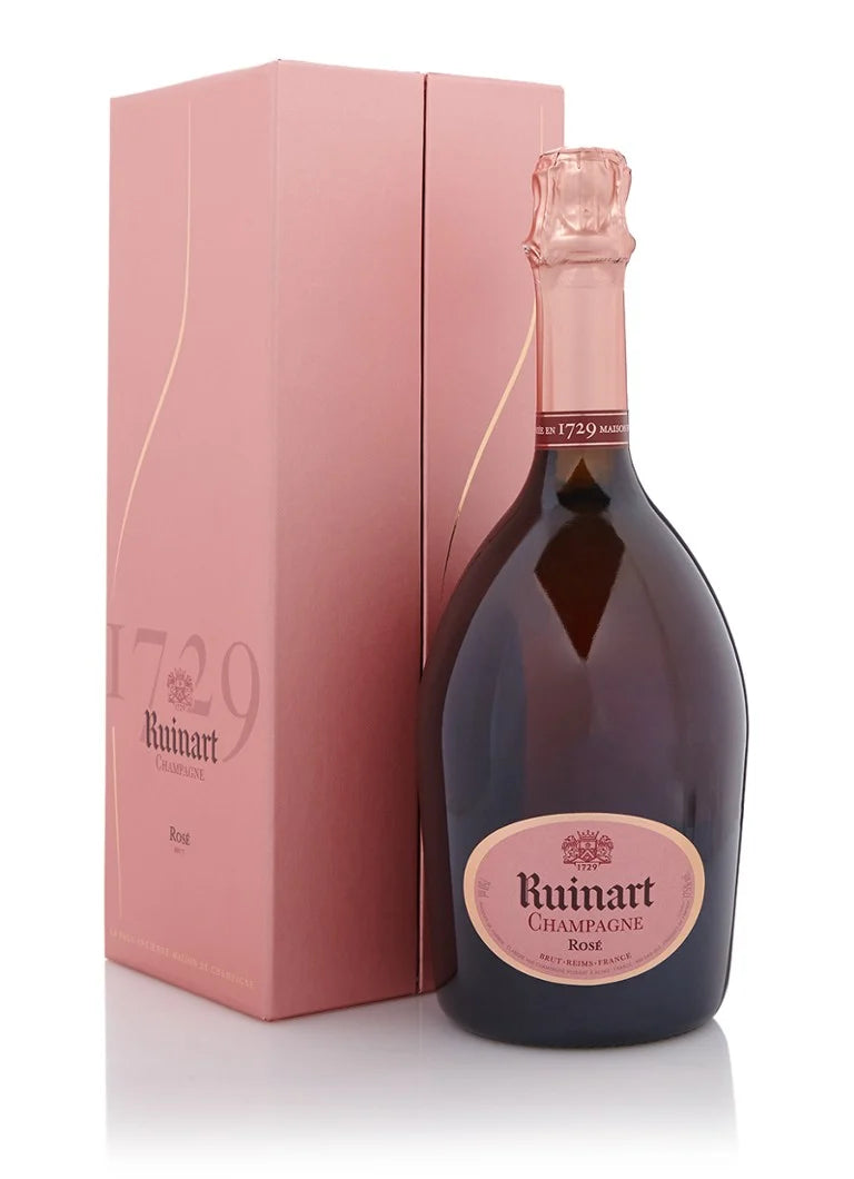 ruinart rose en coffret