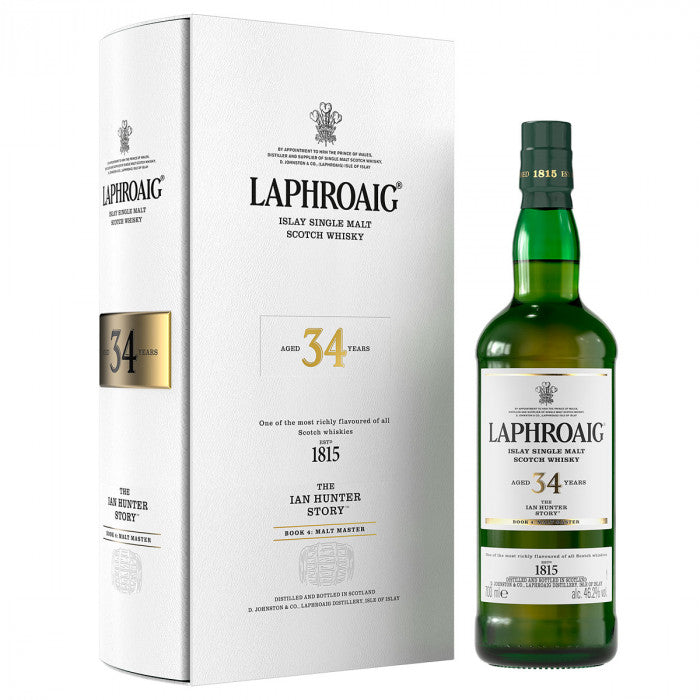 Laphroaig 34YO Ian Hunter Collection Book 4 2022 Single Islay Malt Whisky 46.2%, 70 cl