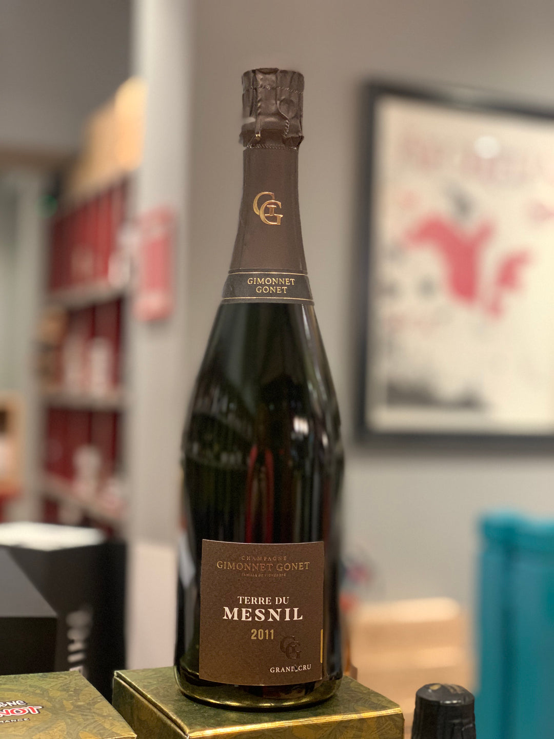 Champagne Gimonnet Gonet Terre du Mesnil 2012 Blanc de Blancs Brut Nature, 75 cl
